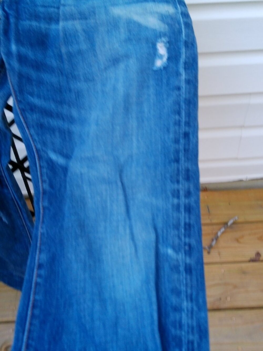 VINTAGE PAIR OF MENS ABERCROMBIE JEANS SIZE 32X32 GOOD SHAPE - Picture 9 of 11